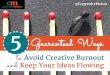 A copywriter's tips on avoiding creative burnout