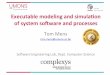 Executable modeling and simulation of system software and processes