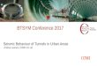 Seismic Behaviour of Tunnels in Urban Areas - BTSYM 2017 Conference