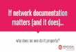 Network Documentation: The Problem & a Solution for IT Inefficiency
