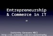 Entrepreneurship & Commerce in IT - 10 - The Internet today and How to build an e-commerce website