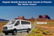 Regular shuttle services from tucson to phoenix sky harbor airport