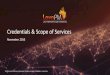 LavaPM Credentials & Scope of Services 2017