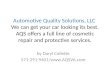 Automotive Quality Solutions, LLC Slideshow