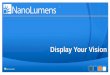 Let Conexus World "Display Your Vision" with NanoLumens