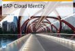SAP Cloud Identity Service Overview