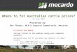 Mecardo: Where to for Australian cattle prices