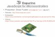 Espruino - JavaScript for Microcontrollers