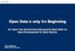 Open Data is only the Beginning - Open Belgium 2017