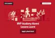 MVP Academy: Lessons Learnt