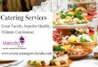 Catering Services In Kochi | Event Management Centre In Kerala