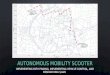 Autonomous Mobility Scooter