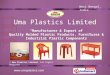 Plastic Chairs & Tables by Uma Plastics Limited, Kolkata