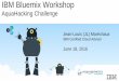 Aqua Hacking June 18 - IBM Bluemix Workshop