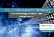 Telecom strategy review 2015: Europe (part 1)