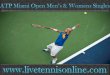 ATP Miami Open Men's Mar 25 - Apr 5 streaming live