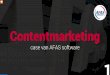 Contentmarketing case - AFAS Software - B2B Marketingaward 2016