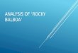 Analysis of ‘Rocky Balboa’