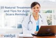 Natural Treatment's and Tips for Acne Scars Removal