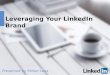 Leveraging Your LinkedIn Brand