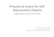 Procedural Justice: Collaboration between Courts and Libraries