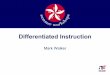 Differentiated Instruction-An Overview-by Mark Walker