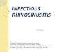 Infectious rhinosinusitis