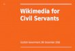 Wikimedia for civil servants