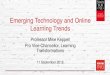 Engage 2015: Emerging Technology and Online Learning Trends