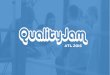 Quality Jam 2016 Product Roadmap
