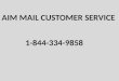 1-844-334-9858|Aim Mail Tech Support Phone Number USA Canada|Aim Mail Care