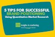 Five Tips For Successful Brand Positioning
