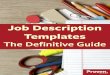 Job Description Templates: The Definitive Guide