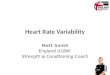 England Basketball Heart Rate Variability