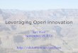 Leveraging Open Innovation