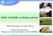 FAO CGIAR collaboration - Karin Nichterlein