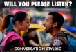 Conversation styling