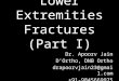 Lower limb fractures part 1 (for UGs)