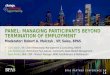 Managing Participants Beyond Termination of Employment - Robert Malczyk