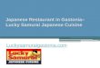 Japanese Restaurant in Gastonia - Luckysamuraigastonia.com