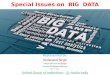 Special issues on big data