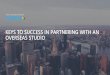 Mobiuso - Keys to Sucess in Partnering with an Overseas Studio