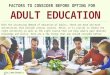 How to choose the right adult education course