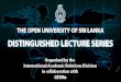 OUSL Distinguished Lecture Series (Volume 1)