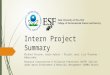 Intern Project Summary_mdp160815
