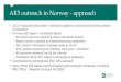 AR5 outreach in Norway - approach