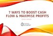 How to Maximise Profits and Minimise Tax