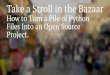 Take a Stroll in the Bazaar