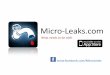 About Micro Leaks