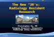 Radiology Residents Involvement in Research 2016
